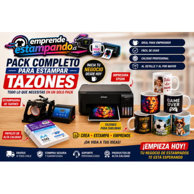 64498 Pack Estampadora Tazones