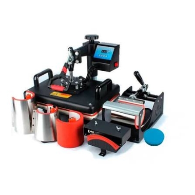 Máquina De Sublimación 8 En 1 Estampadora Sublimadora